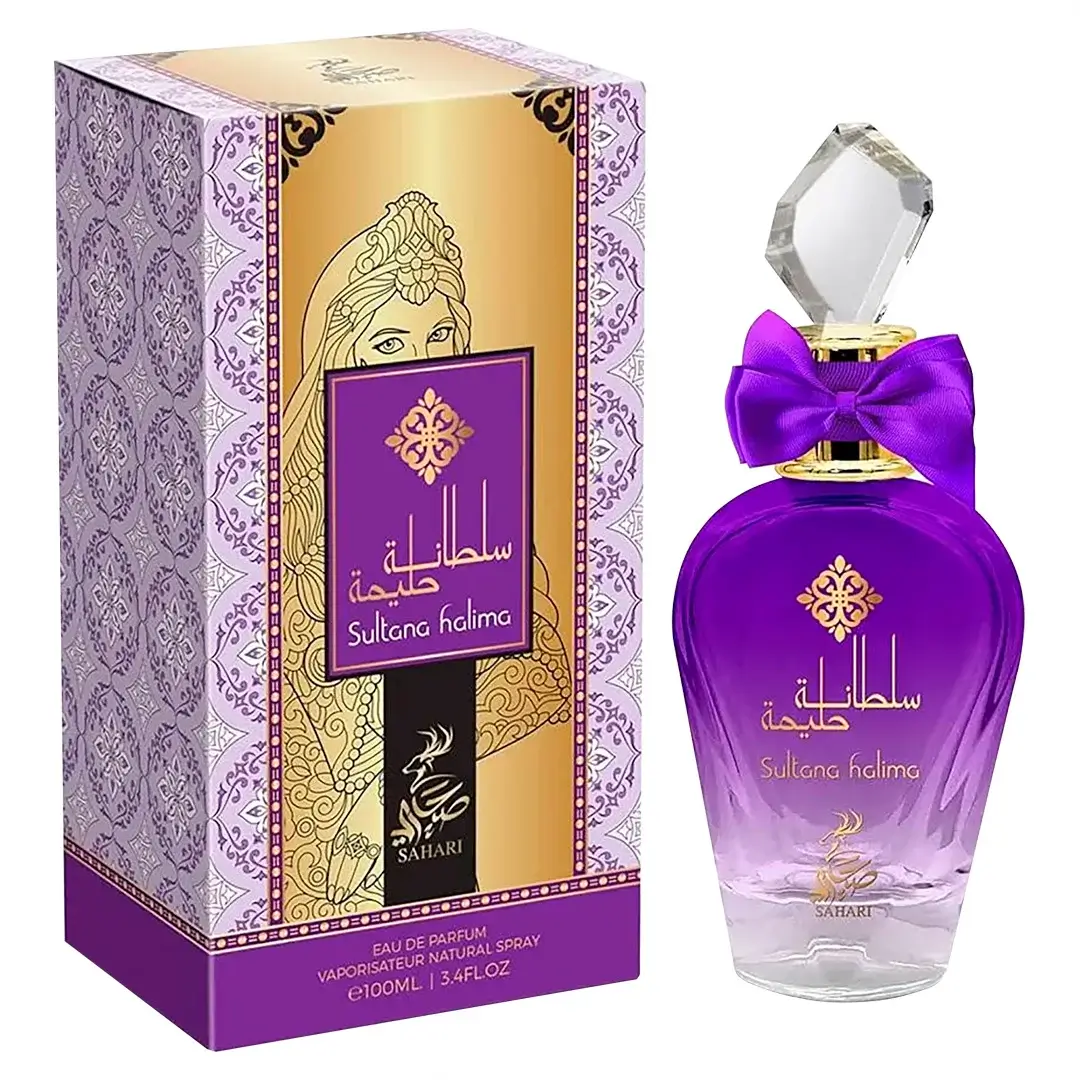 Perfume Feminino Árabe Sultana Halima Sahari Eau de Parfum 100ml - Imagem 2