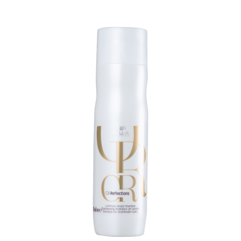 Kit Shampoo 250ml + Condicionador 200ml + Máscara 150ml + Óleo 100ml Oil Reflections Wella Professionals - Imagem 2
