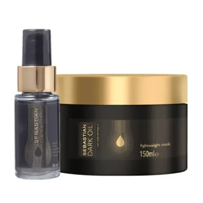 Kit Óleo Capilar 30ml + Máscara 150ml Dark Oil Sebastian