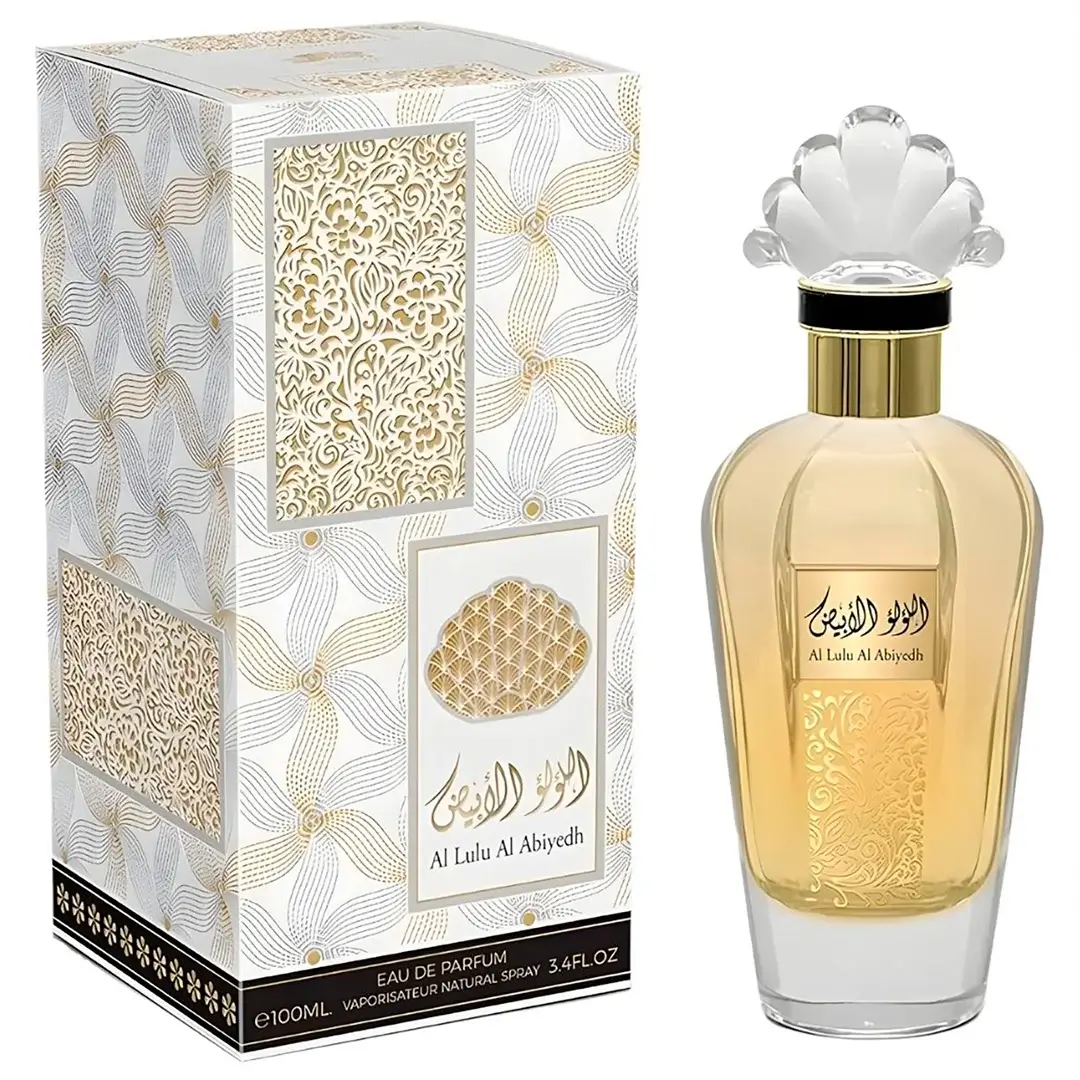 Perfume Feminino Árabe Al Lulu Al Abiyedh Sahari Eau de Parfum 100ml - Imagem 2