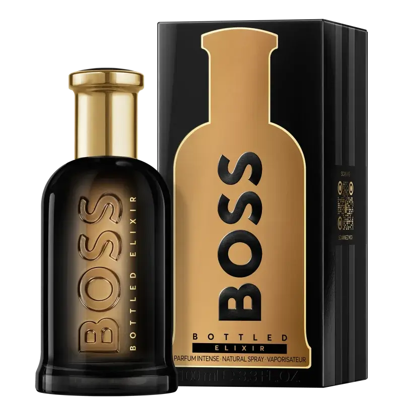 Perfume Masculino Bottled Elixir Boss Parfum Intense - Imagem 2