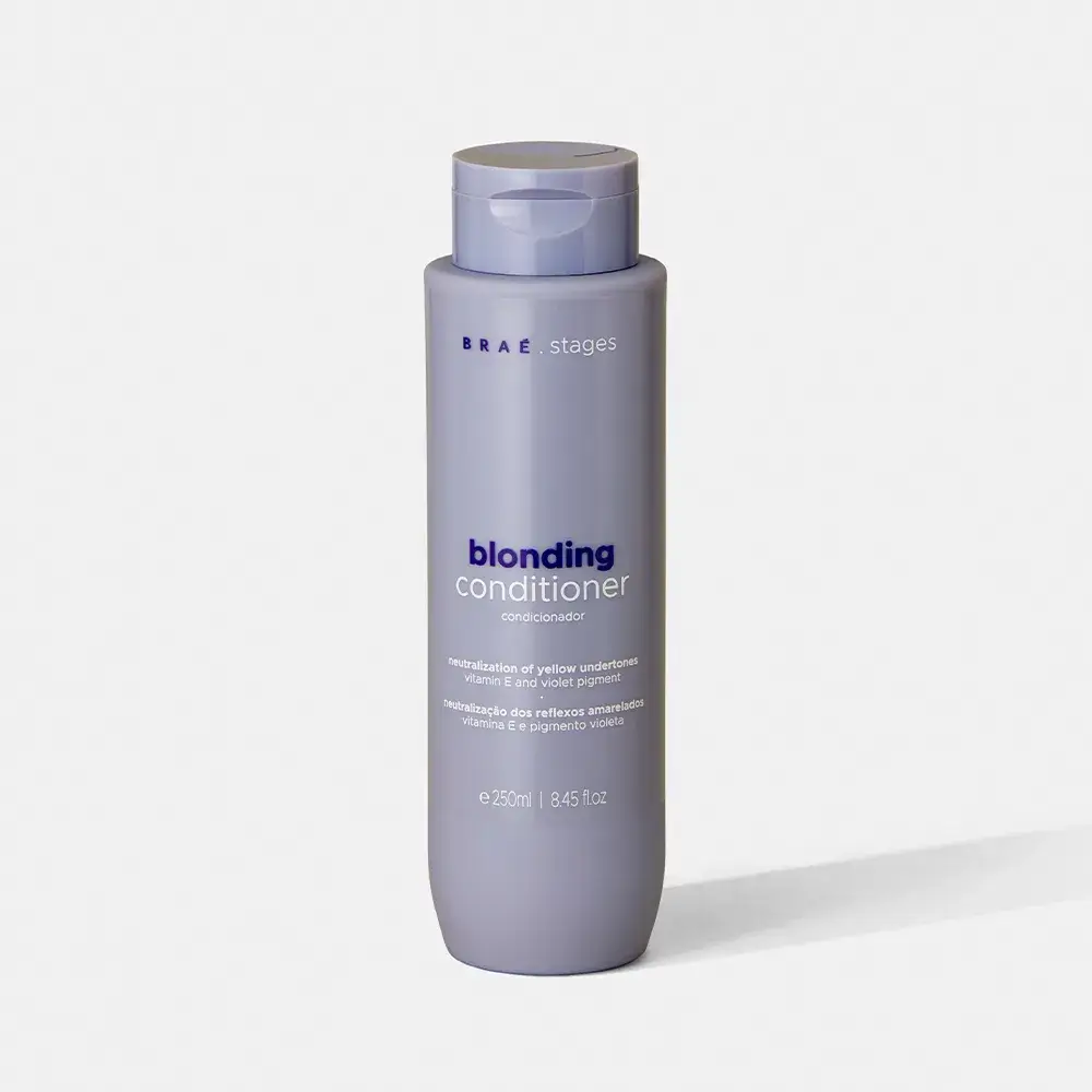 Condicionador Cabelos Loiros Stages Blonding Braé 250ml