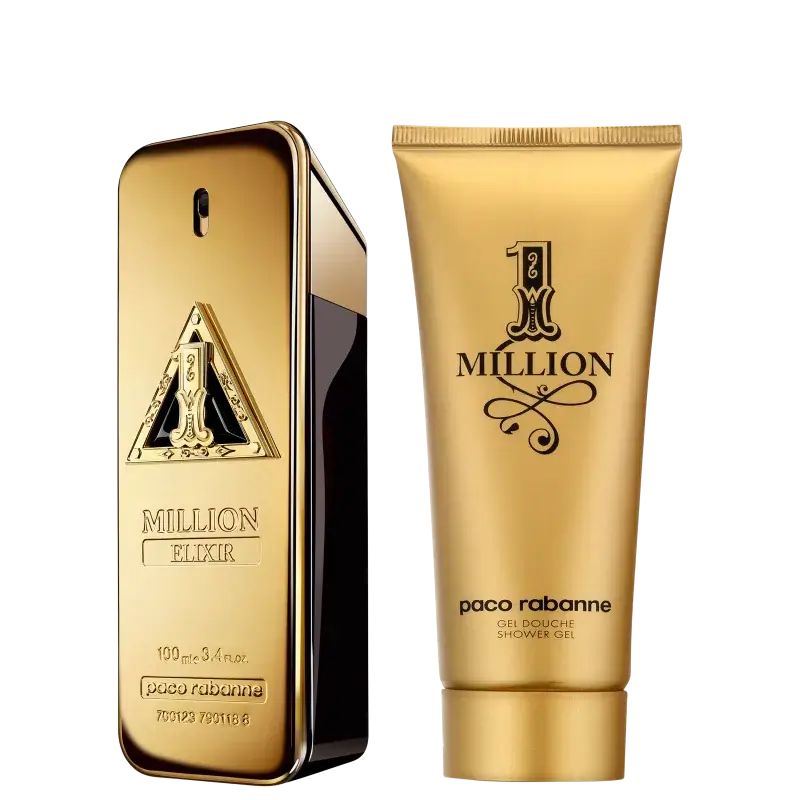 Kit Masculino 1 Million Elixir RABANNE Eau de Parfum 100ml - Imagem 2