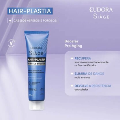 Booster Proaging Hair Plastia Siàge Eudora 100ml - Imagem 2