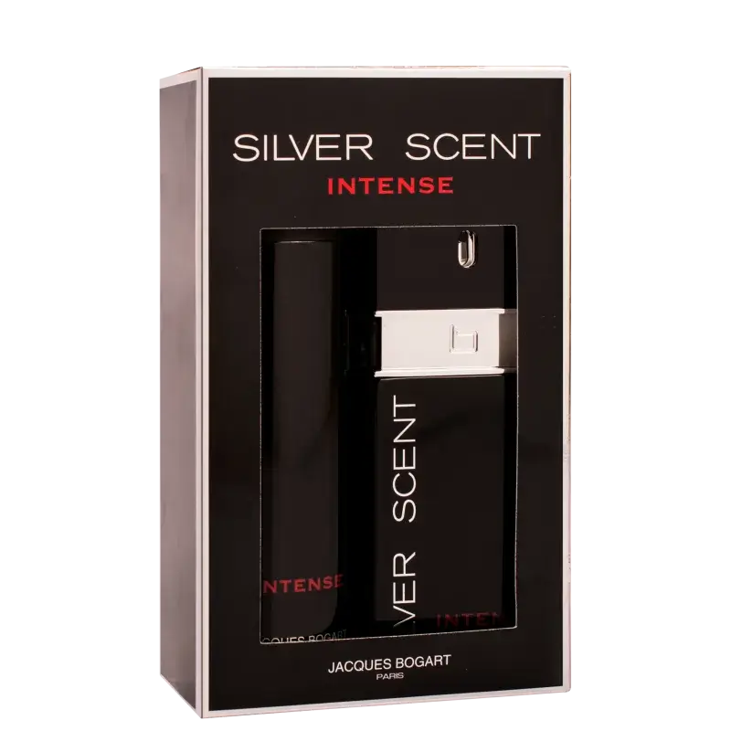 Kit Masculino Silver Scent Intense Jacques Bogart Eau de Toilette 100ml - Imagem 2