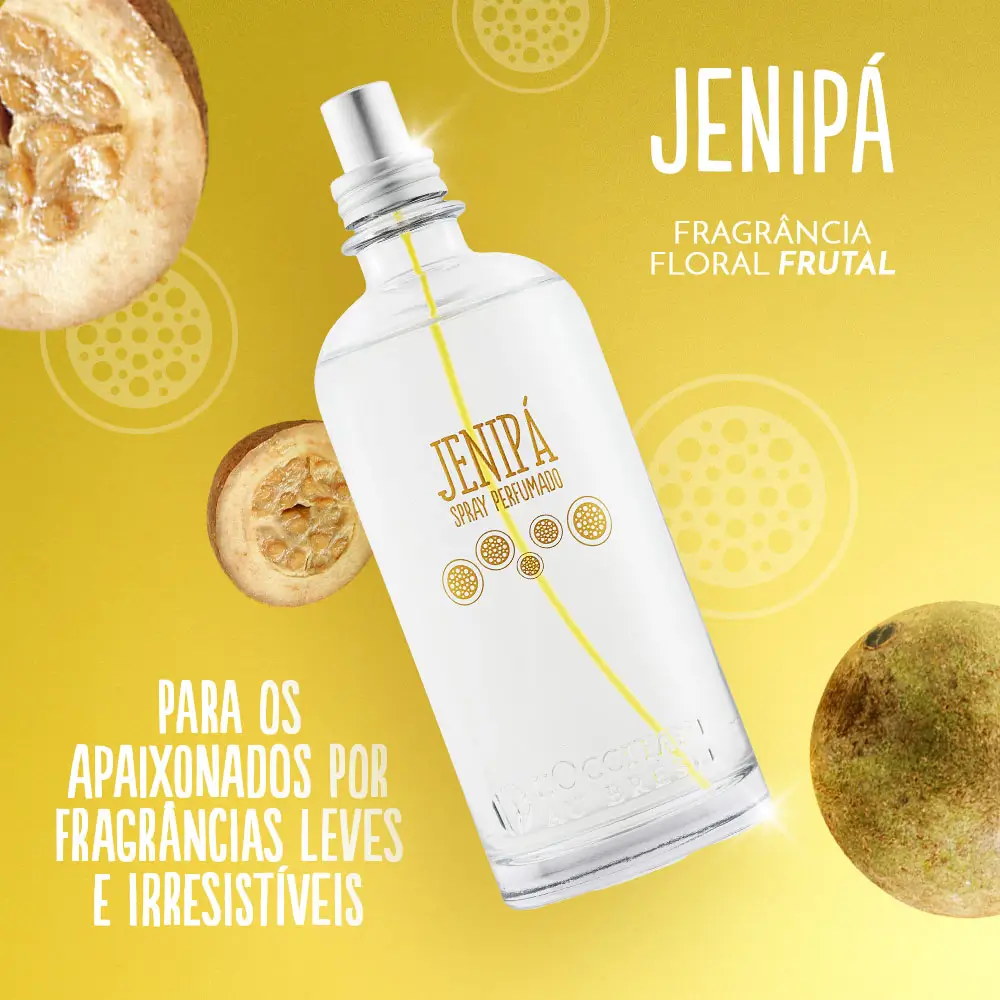 Spray Perfumado Jenipá L'Occitane Au Brésil 150ml - Imagem 2