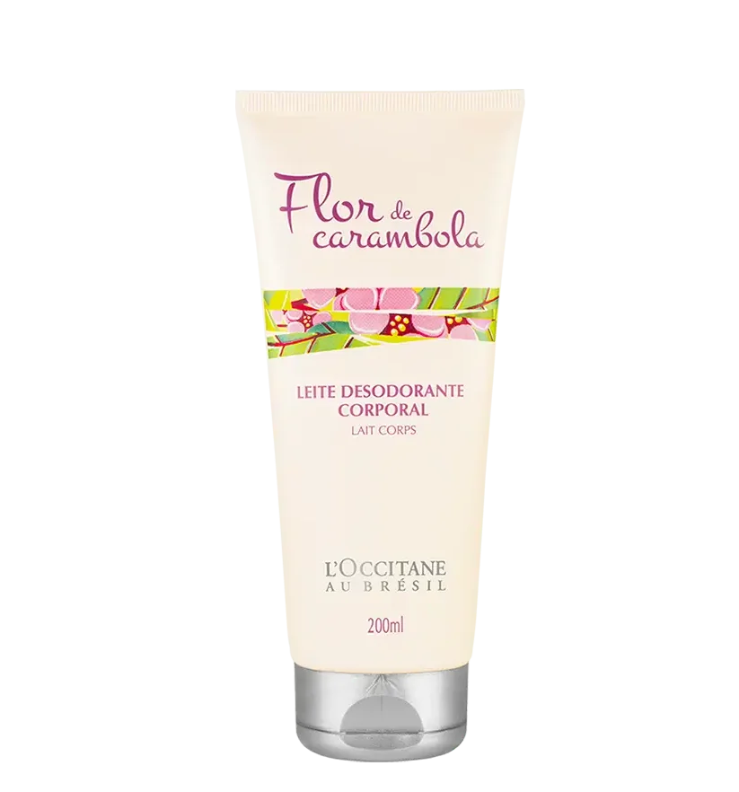 Loção Hidratante Flor de Carambola L'Occitane Au Brésil 200ml