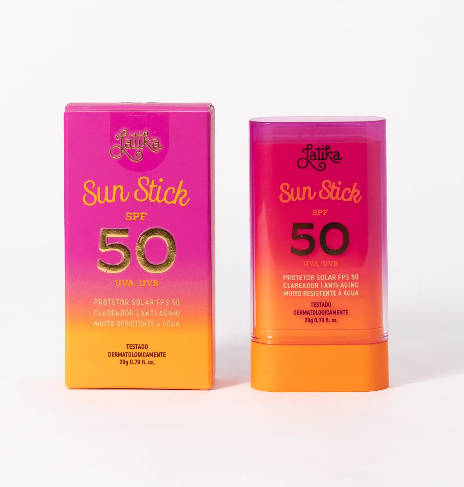 Protetor Solar Sun Stick FPS 50 Latika 20g - Imagem 2