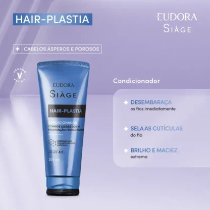 Condicionador Hair Plastia Siàge Eudora 200ml - Imagem 2