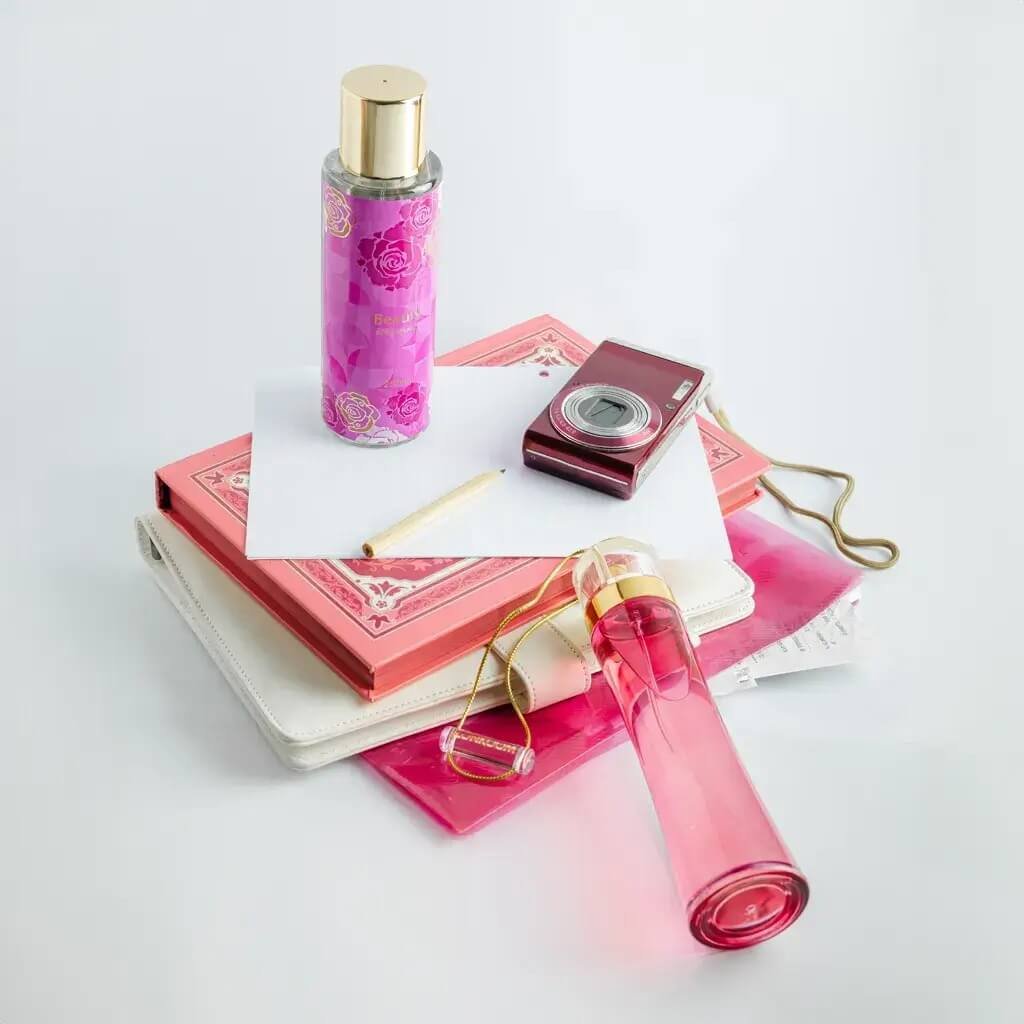 Kit Feminino Beauty Lonkoom Eau de Parfum 100ml + Body Splash 250ml - Imagem 3