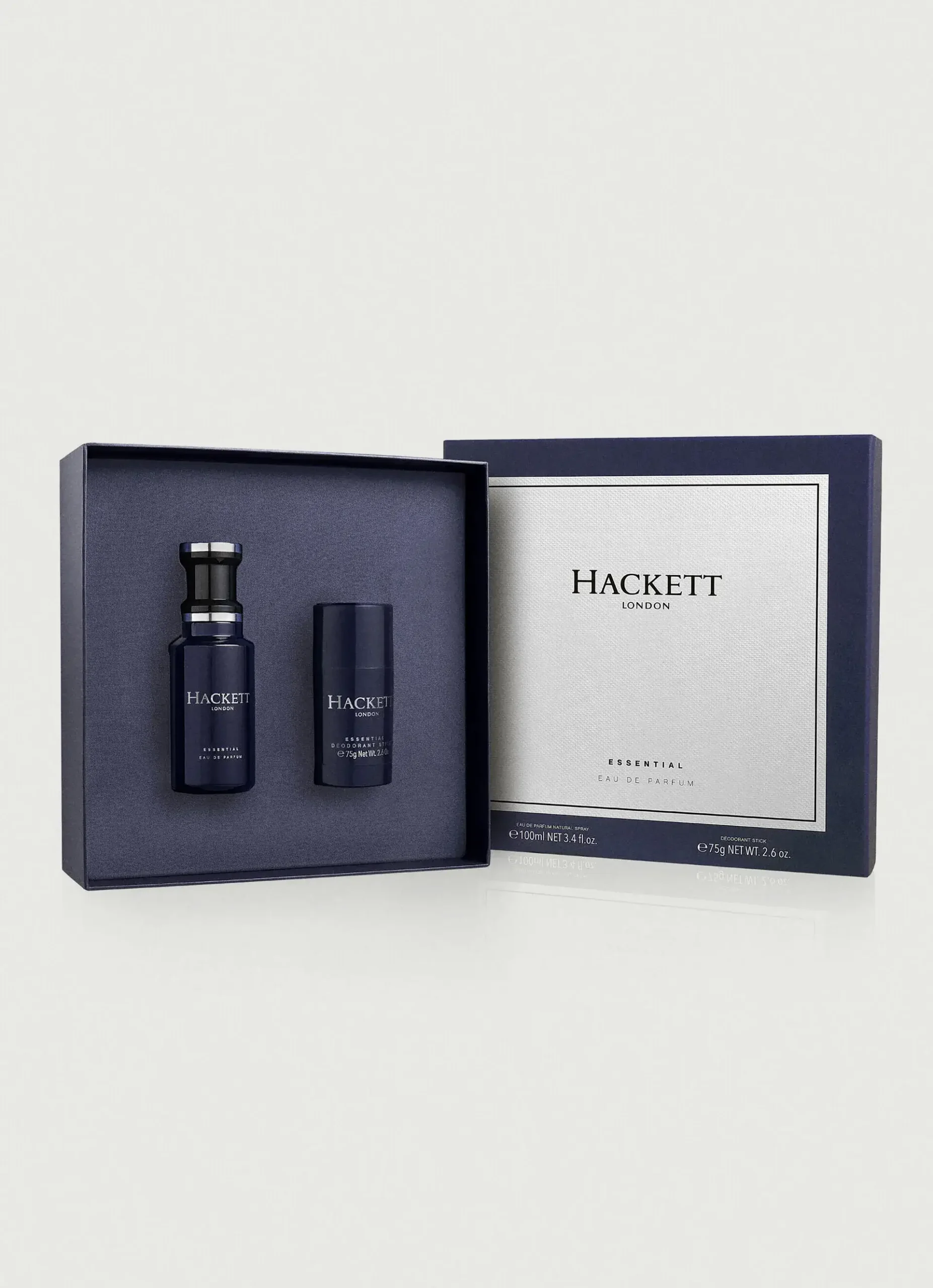 Kit Masculino Essential Hackett London Eau de Parfum 100ml + Desodorante 75g