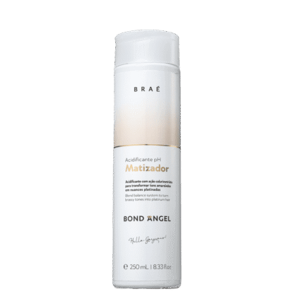 Kit Shampoo 250ml + Condicionador Acidificante 250ml Bond Angel Matizador Braé - Imagem 3