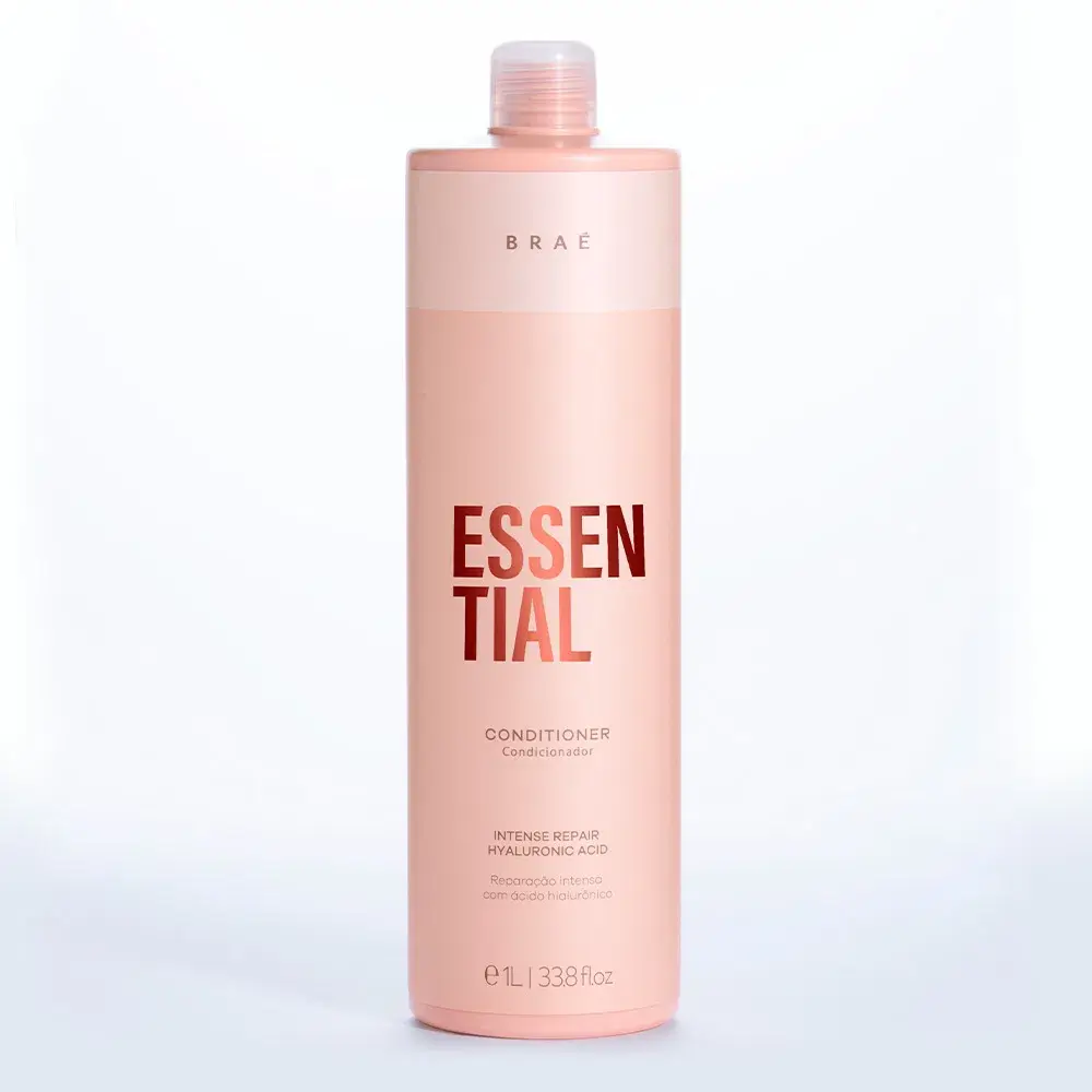Kit Shampoo 1 Litro + Condicionador 1 Litro Essential Braé - Imagem 3