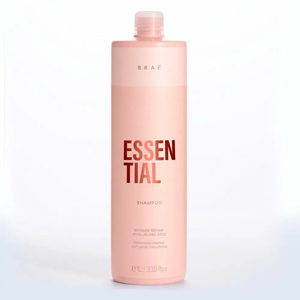 Kit Shampoo 1 Litro + Condicionador 1 Litro Essential Braé - Imagem 2