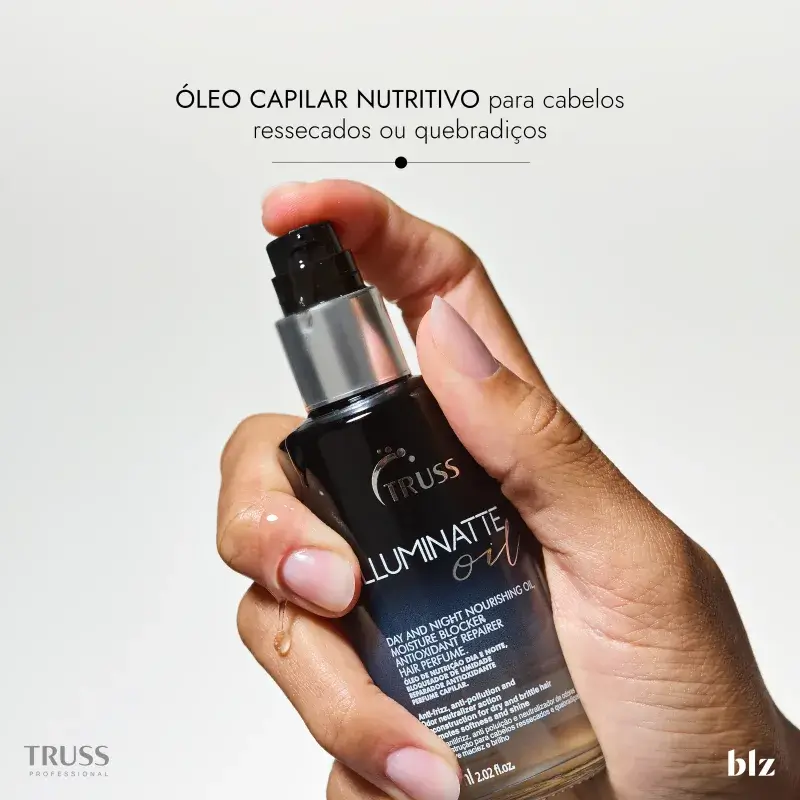 Óleo Capilar Nutritivo Illuminatte Oil Truss 60ml - Imagem 2