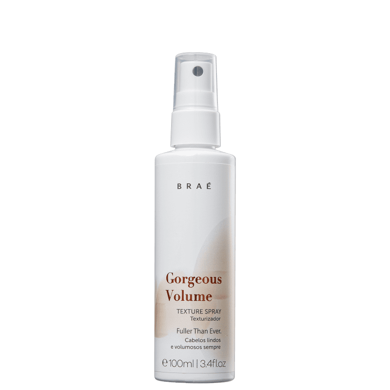 Kit Shampoo 250ml + Condicionador 250ml + Spray Texturizador 100ml Gorgeous Volume Braé - Imagem 4