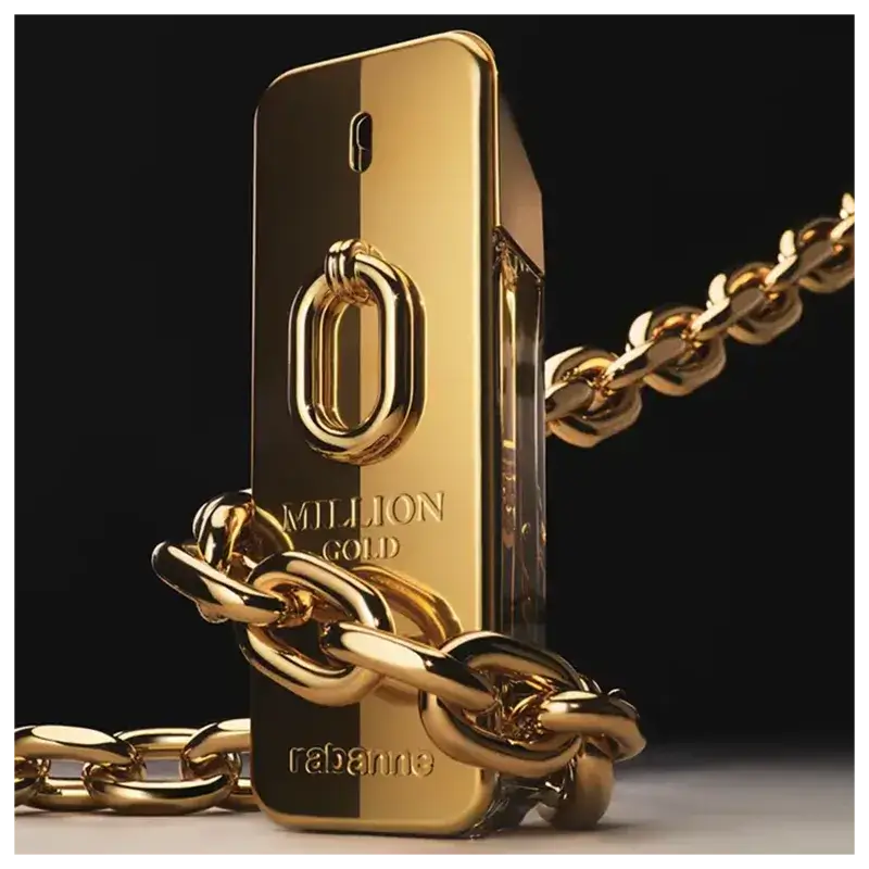 Perfume Masculino Million Gold Rabanne Eau de Parfum Intense - Imagem 3