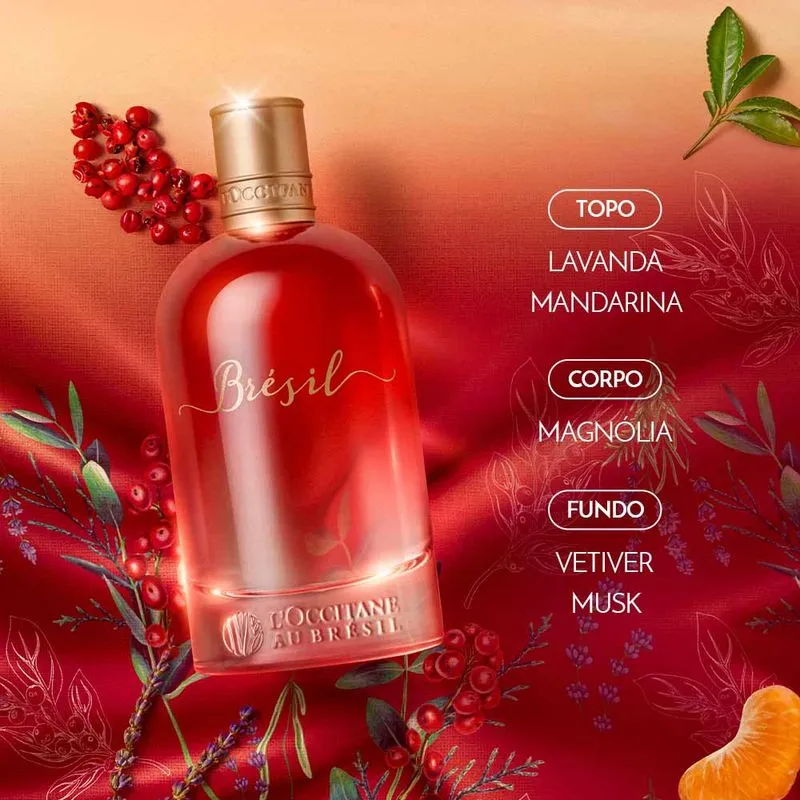 Colônia Brésil L'Occitane Au Brésil 100ml - Imagem 3