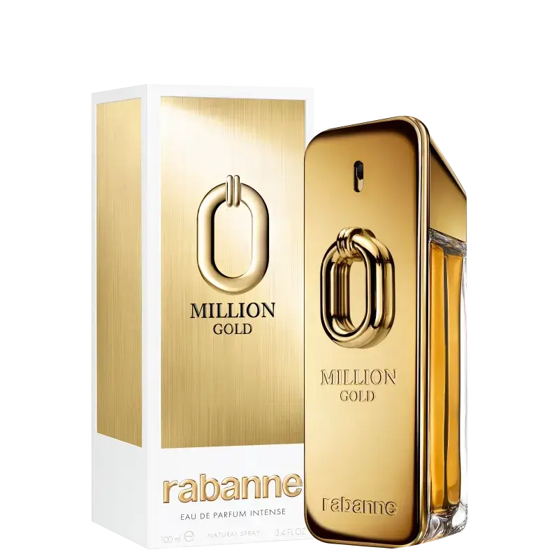 Perfume Masculino Million Gold Rabanne Eau de Parfum Intense - Imagem 2