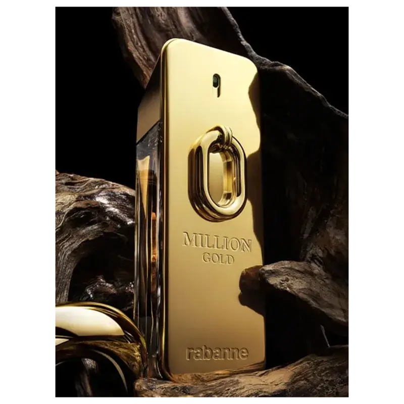 Perfume Masculino Million Gold Rabanne Eau de Parfum Intense - Imagem 5