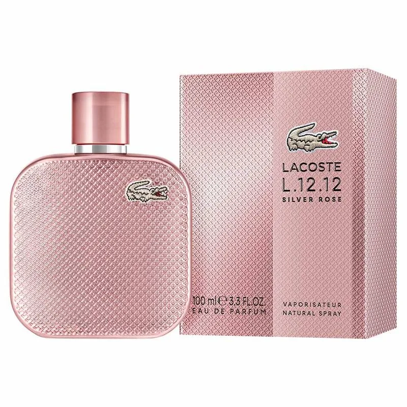 Perfume Feminino L.12.12 Silver Rose Lacoste Eau de Parfum - Imagem 2